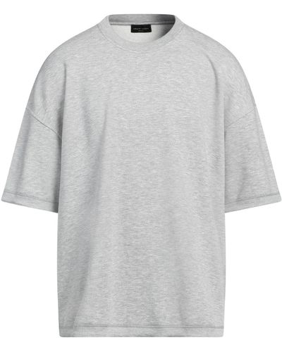 Roberto Collina Light Sweatshirt Cotton, Polyester - Gray