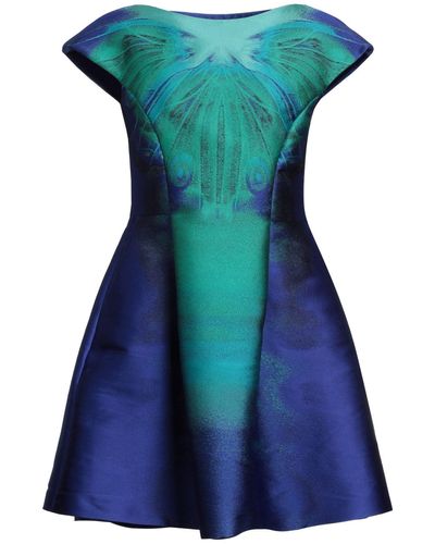 Alberta Ferretti Mini-Kleid - Blau