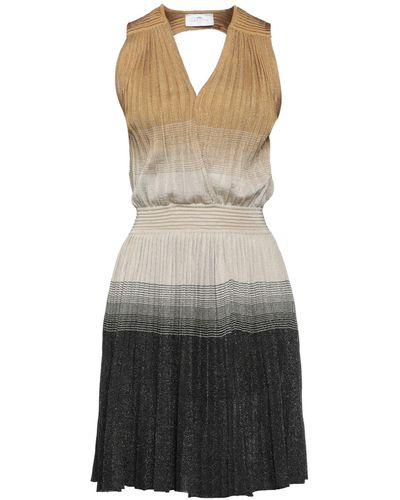 Nenette Short Dress - Gray