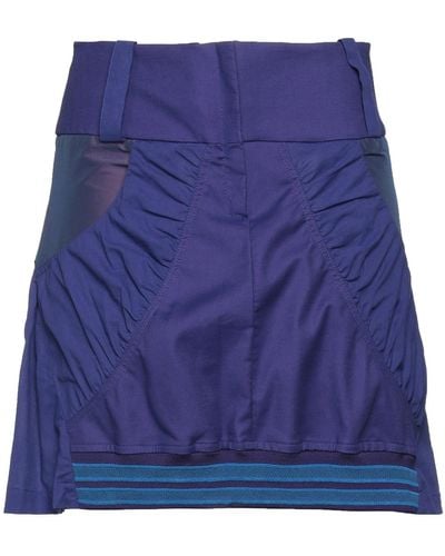 PAULA CANOVAS DEL VAS Mini Skirt - Blue