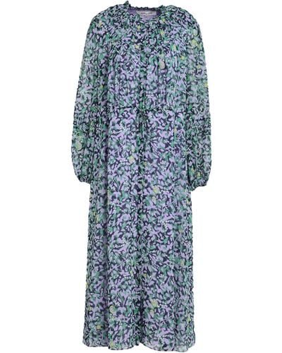 Diane von Furstenberg Midi-Kleid - Blau