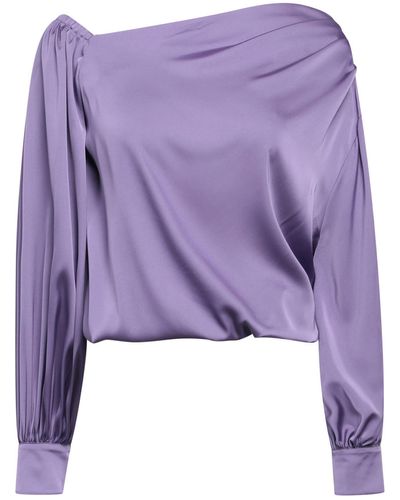 D.exterior Top Polyester, Elastane - Purple