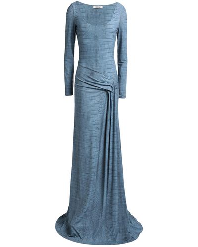 Roberto Cavalli Maxi Dress - Blue