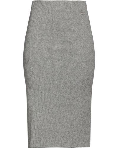 Berna Midi Skirt - Gray