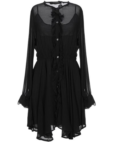 Messagerie Mini Dress Viscose - Black
