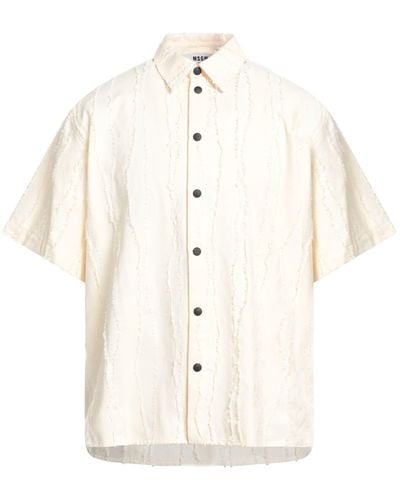 MSGM Camisa - Blanco
