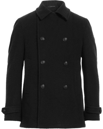 Tagliatore Coat Virgin Wool, Polyamide - Black