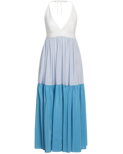 Missoni Maxi Dress Silk - Blue