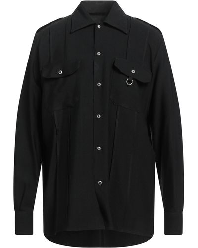John Richmond Shirt Viscose, Wool, Elastane - Black