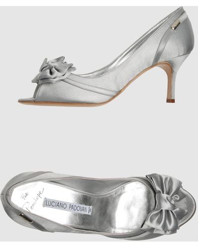 Luciano Padovan Court Shoes - Grey