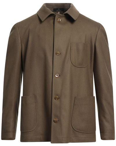 Santaniello Overcoat & Trench Coat - Green