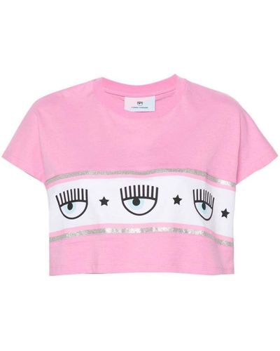 Chiara Ferragni T-shirts - Pink