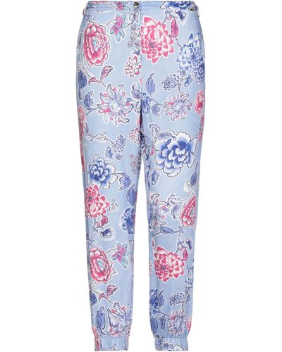 22 Maggio By Maria Grazia Severi Pants - Blue