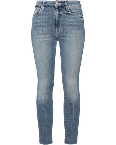 Mother Pantalon en jean - Bleu