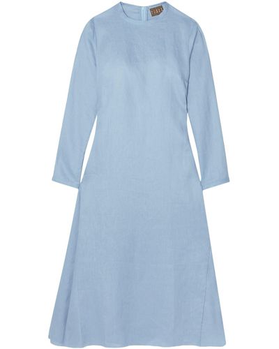 Albus Lumen Maxi Dress - Blue