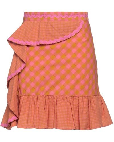 Manoush Mini Skirt - Orange