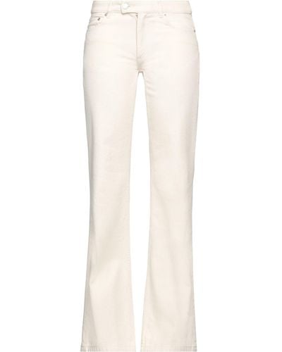 A.P.C. Pantaloni Jeans - Bianco