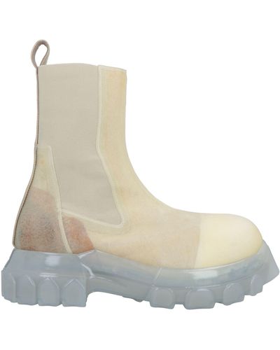 Rick Owens Ankle Boots - White