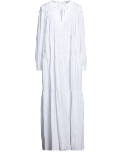 Aglini Langes Kleid - Weiß