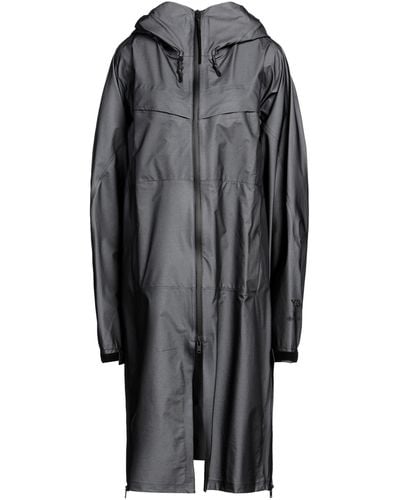 Y-3 Overcoat & Trench Coat - Grey