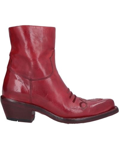 LEMARGO Ankle Boots - Red