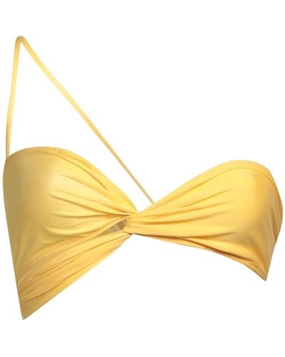 Jacquemus Bikini Top - Yellow
