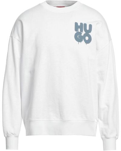 HUGO Sweatshirt - Weiß