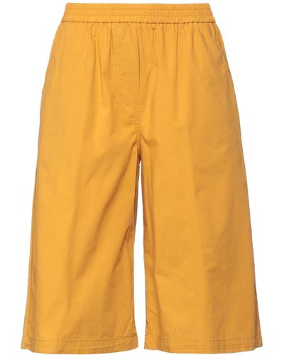 8pm Cropped Trousers - Yellow