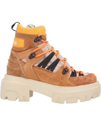 MSGM Ankle Boots - Orange