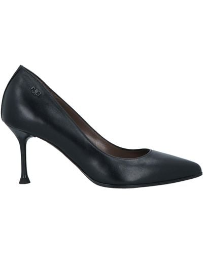 Norma J. Baker Court Shoes - Black