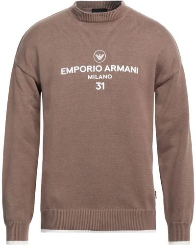 Emporio Armani Sweater - Brown