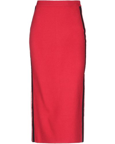 Ermanno Scervino Midi Skirt - Red