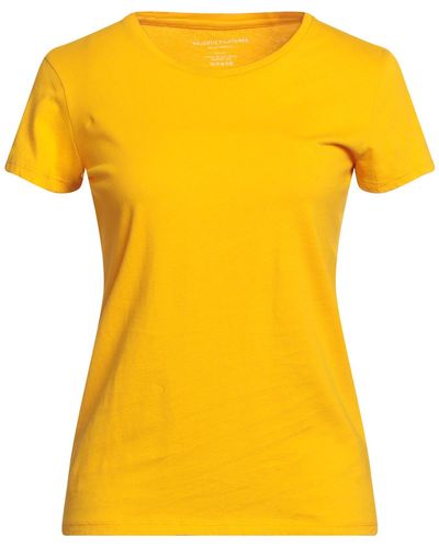 Majestic Filatures T-shirt - Yellow