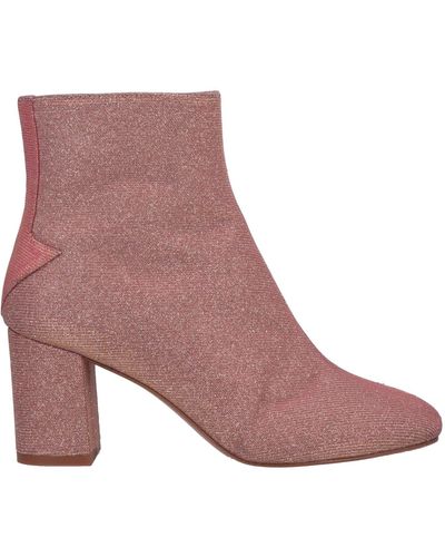 Camilla Elphick Ankle Boots - Pink