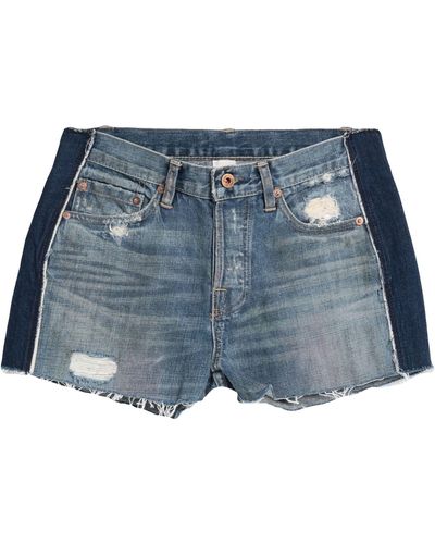 NSF Shorts Jeans - Blu