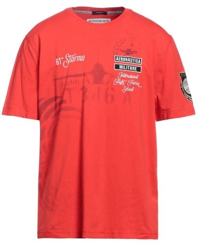 Aeronautica Militare T-shirt - Rouge
