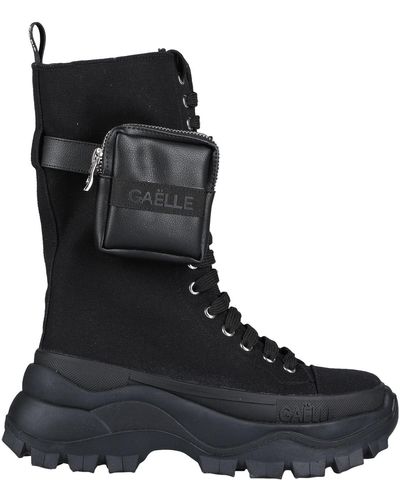 Gaelle Paris Ankle Boots - Black