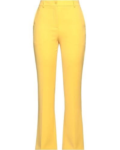 Boutique Moschino Trousers - Yellow