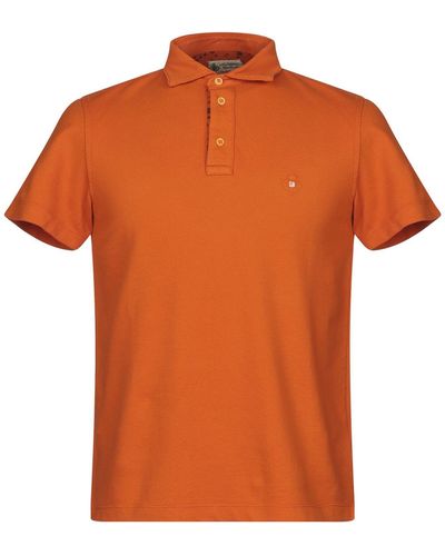 Luigi Borrelli Napoli Polo Shirt - Orange