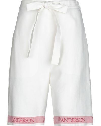 JW Anderson Shorts & Bermuda Shorts - White