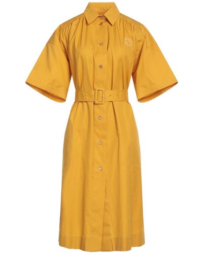 Marni Midi Dress Cotton - Yellow