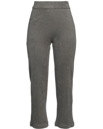 Majestic Filatures Cropped Trousers - Grey