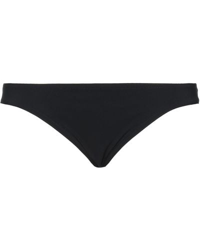 Karla Colletto Bikini Bottoms & Swim Briefs - Black