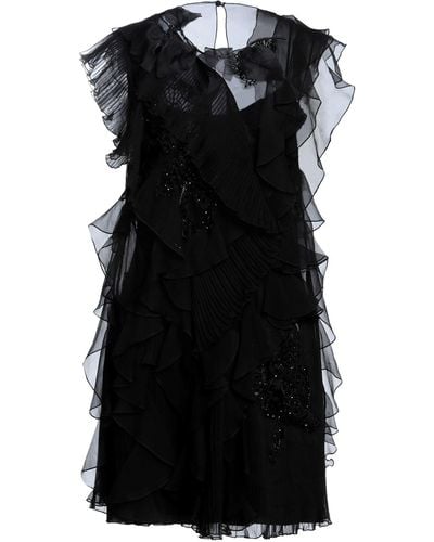 Alberta Ferretti Mini Dress - Black