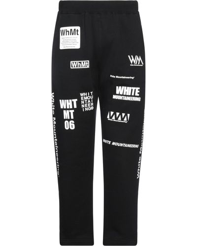 White Mountaineering Trousers - Black