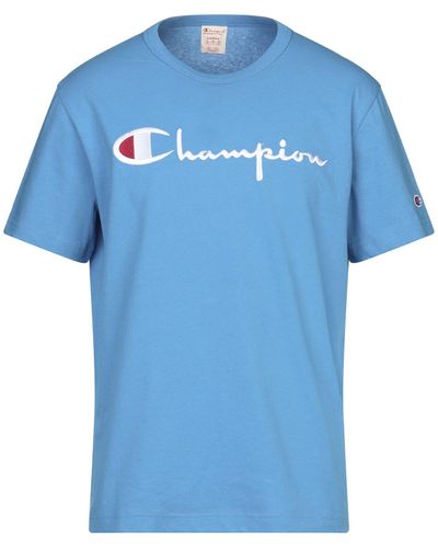 Champion T-shirts - Blau