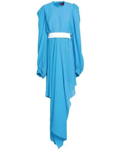Solace London Midi Dress - Blue