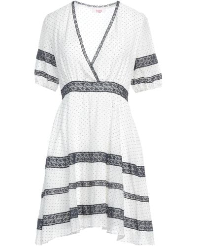 Blugirl Blumarine Mini-Kleid - Weiß
