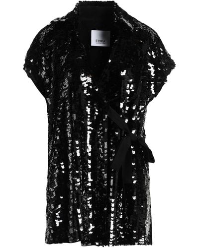 Erika Cavallini Semi Couture Camisa - Negro