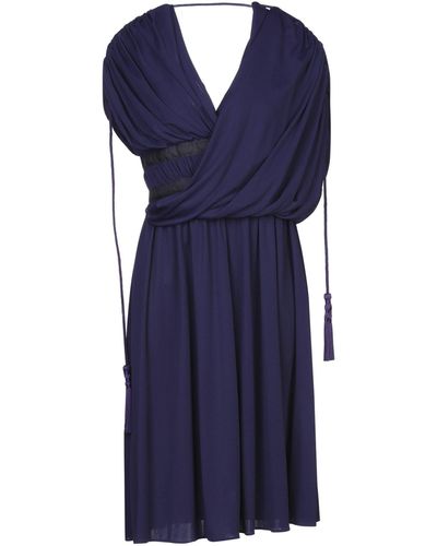Lanvin Midi Dress - Purple